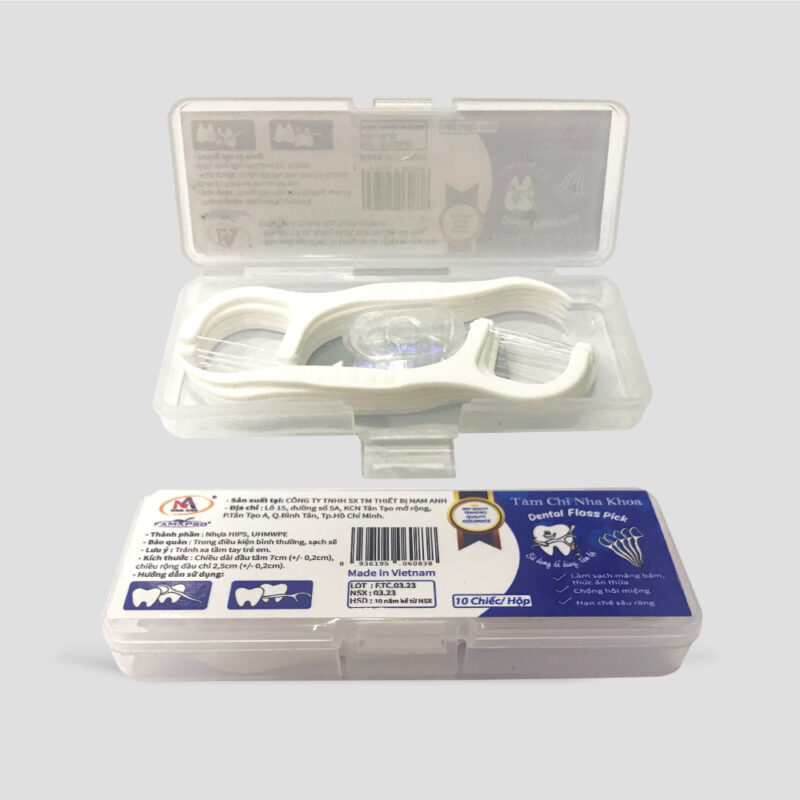 Tăm chỉ nha khoa Famapro 10 cái/ hộp
